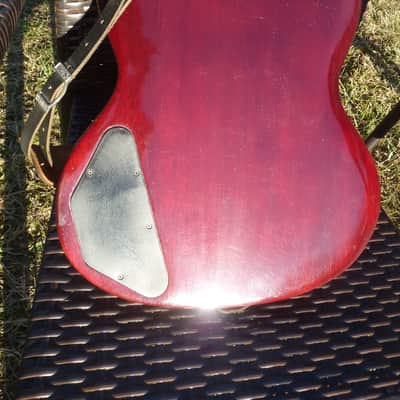 Gibson Les Paul Standard with Sideways Vibrola 1961 - 1962 - Cherry image 15