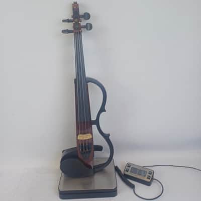 Yamaha SV110 Electric Silent Violin Brown+Bow+Backpack Soft-Shell Case 4/4String image 24
