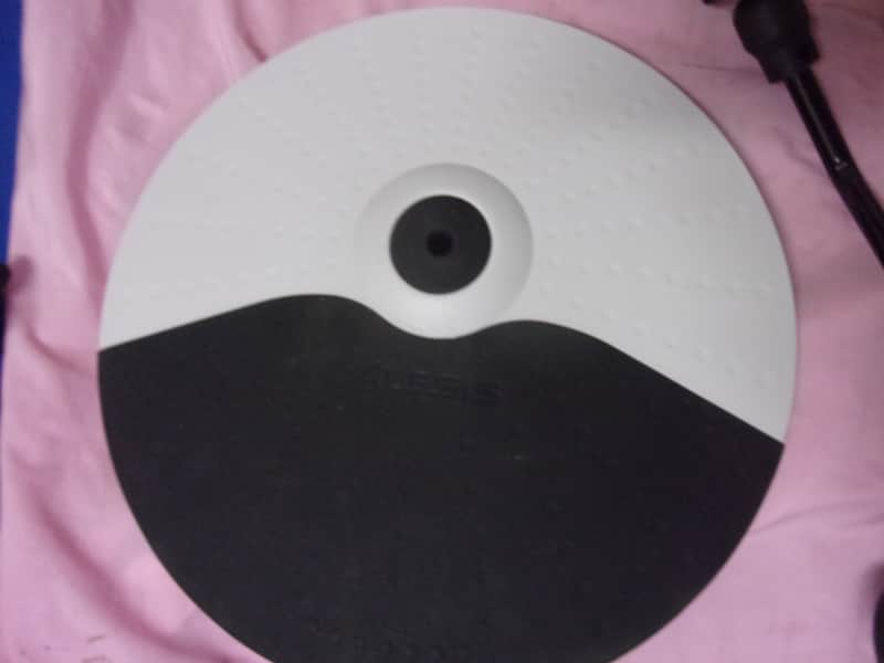 Lot of TWO Alesis Electronic eDrums 10" Single Zone Crash / Ride Cymbal Pad with 1/4" input MINT NO Mount image 1