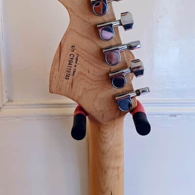 Squier Stratocaster w/ Fender Player Pickups - Walnut Satin Finish image 9