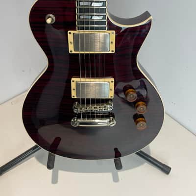 Electric Guitar ESP Eclipse  - see thru black cherry image 5