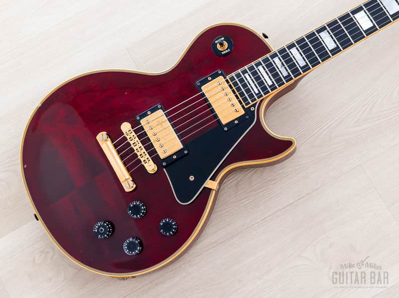 1997 Gibson Les Paul Custom Wine Red, 100% Original w/ Case image 1