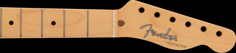 Fender Made in Japan Traditional II 50's Telecaster® Neck, 21 Vintage Frets, 9.5" Radius, U Shape, Maple image 1
