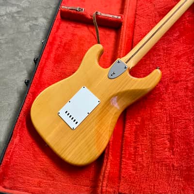 Fernandes Burny Custom Strat 1976 Natural original vintage MIJ Japan Stratocaster image 15