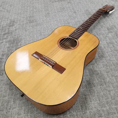 Vintage 1960s Goya TS-4 12-String Dreadnought - Recent Neck Reset w/ Original Hard Shell Case image 1