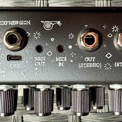 Old Blood Noise Endeavors Dark Star Stereo Soundscape Reverb – Black – Excellent w/ Original Box image 2