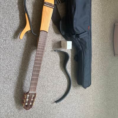 Yamaha SLG110N Silent Nylon String Guitar 2010s - Natural image 6