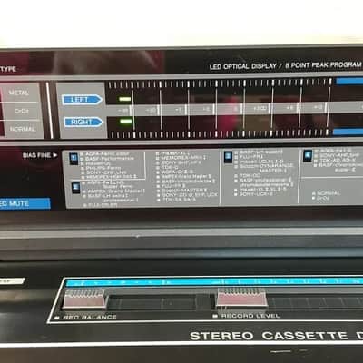 AIWA AD-F350E Rare Vintage Stereo Cassette Deck Tested Serviced Warranty image 14