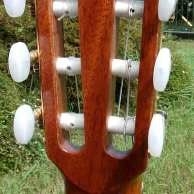 1986 Kazuo Yairi H-5 Hermann Hauser Model Classical Guitar - Natural+Hard Case image 14