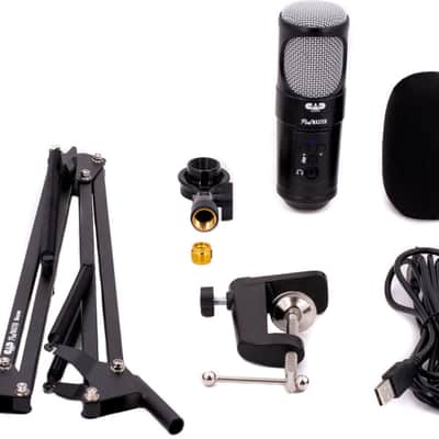 CAD PM1300 PodMaster Super-D USB Dynamic Broadcast Microphone Recording Pack image 4