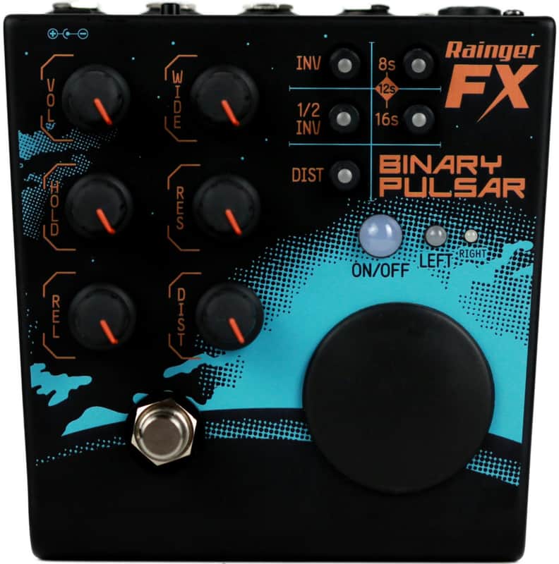 Rainger FX Binary Pulsar Stereo Sidechainer/Panner/Tremolo Pedal image 1