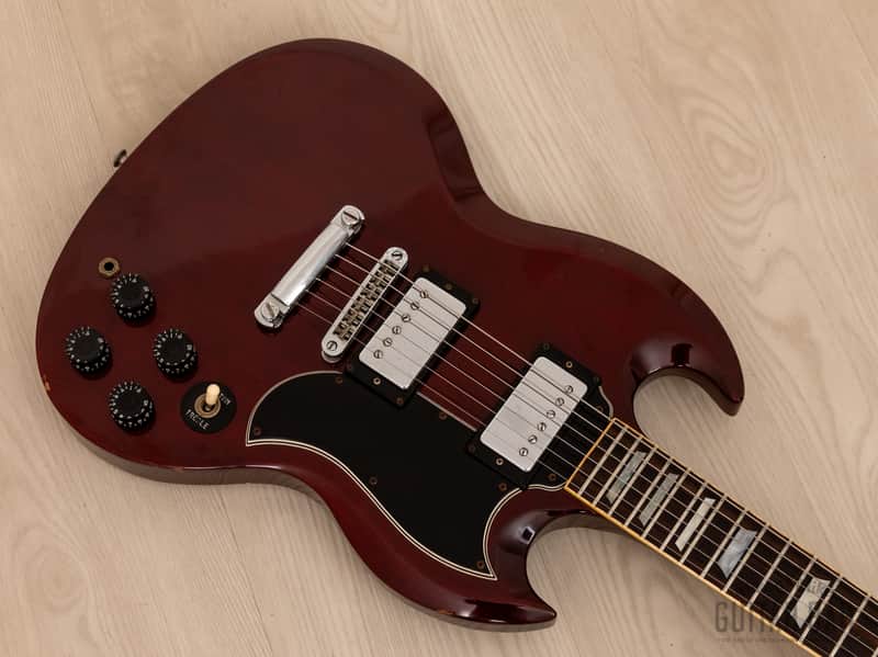 1977 Greco SG-600 SG Standard Vintage Guitar Cherry w/ Case, Japan