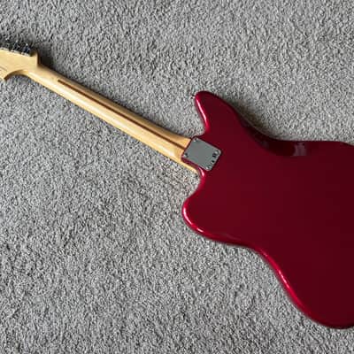 Fender Blacktop Jaguar P90 W/Gig Bag Candy Apple Red Exc! image 11