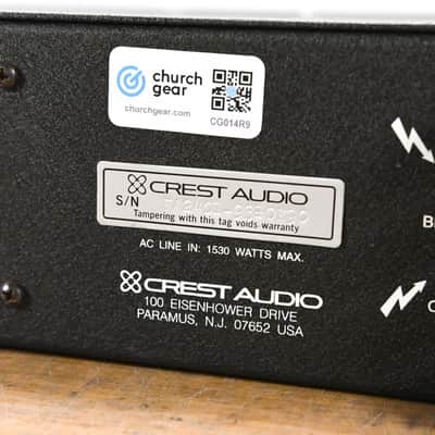 Crest Audio FA2401 2-Channel Power Amplifer CG014R9 image 11