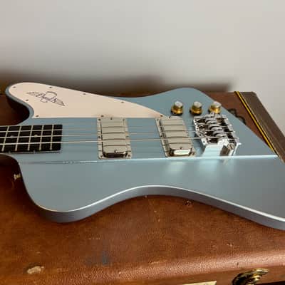 1990 Gibson Thunderbird - Custom Blue Mist Metallic image 12