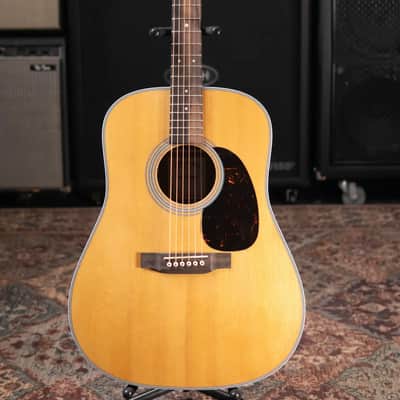 Martin D-13E Retro Dreadnought Acoustic/Electric Guitar - Spruce/Walnut with Gig Bag image 3