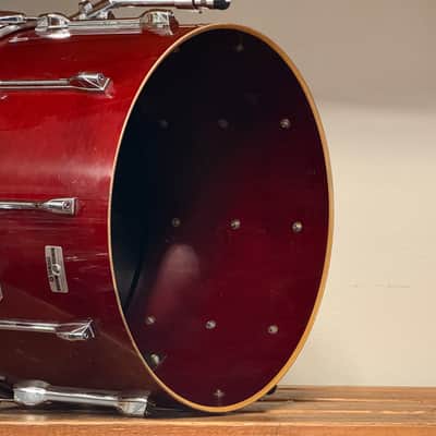 1989 Yamaha 22" Recording Custom 14x22 Cherry Bass Drum MIJ Cherrywood image 15