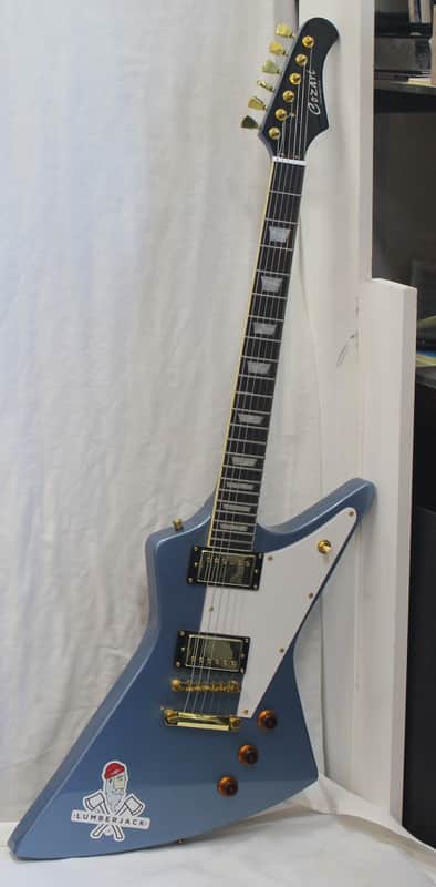Cozart Explorer 2020 Pelham Blue Metallic in tweed case image 1