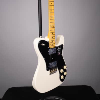 Fender American Professional II Telecaster Deluxe - Olympic White with Maple Fingerboard image 3