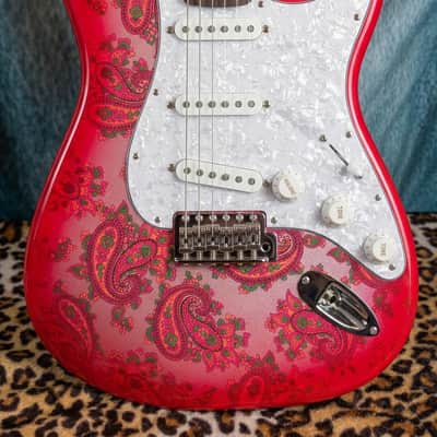 Guitar Monkey Stratocaster 2025 - Black Paisley image 19