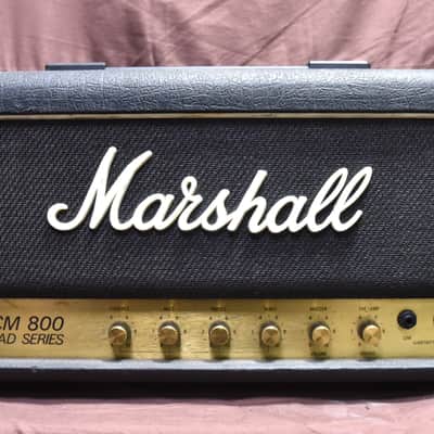 Marshall JCM 800 Lead Series Model 2204 50-Watt Master Volume Mk2 Head 1987 - Black image 2