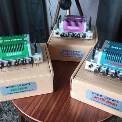 3 Hotone Nano Legacy Amp Heads - Captain Sunset / Purple Wind / Freeze B image 1