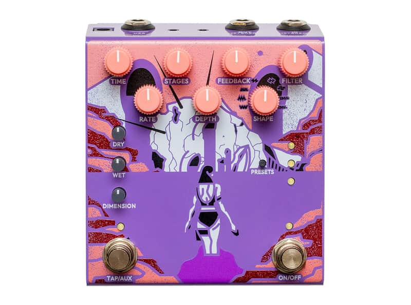 Old Blood Noise Endeavors Bathing Liminal Delay Pedal (Orchid) [DEMO] image 1