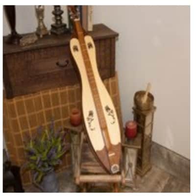 Roosebeck DMGS4R | Grace Mountain Dulcimer 4-String Vaulted Fretboard Spruce, Rose. New with Full Warranty! image 7