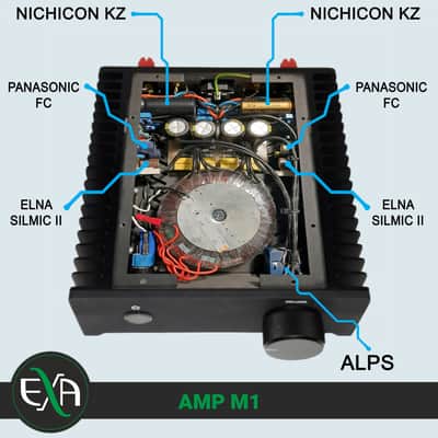 Exact Audio AMP M1 - Super A-Class Amplifier 2 Channels 50W image 11