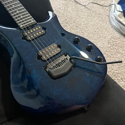 SIGNED Ernie Ball Music Man EBMM Majesty John Petrucci Blue Ink 6 image 4
