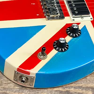 MyDream Partcaster Custom Built - Atomic Union Jack CBS image 6