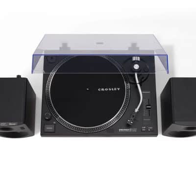 Crosley KT100BT-BK K-Series Bluetooth Turntable System - Black, NEW image 13