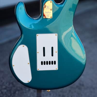 Ernie Ball Music Man Cory Wong Signature StingRay II Deluxe - Pine Green image 14
