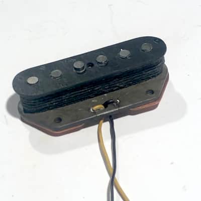 Vintage Early / Mid-1970s Fender USA Telecaster Bridge Pickup Grey Bobbin 6.2 K Rare Made in USA Tele Fullerton Era image 3