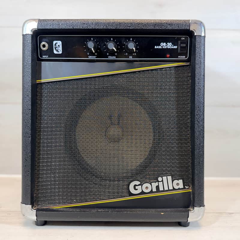 Gorilla GB-20 Bass/Keyboard Combo Amplifier Made in Taiwan 1987 image 1