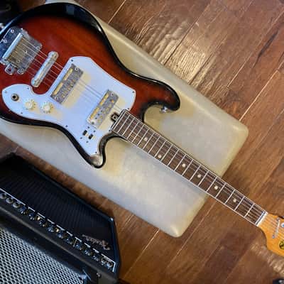Teisco Prestige Solidbody 1960s - Sunburst image 2