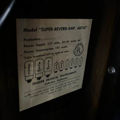 1969 Fender Factory JBL loaded "Drip Edge" Super Reverb image 10