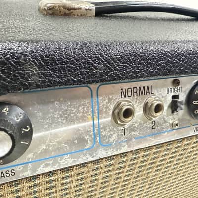 Fender Bassman 100 2-Channel 100-Watt Guitar Amp Head 1972 - 1976 - Silverface image 4