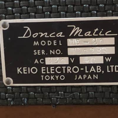 Ultra Rare 1966 Keio Donca Matic DE-20 Drum Machine / Rhythm Module – Fully Functional image 5