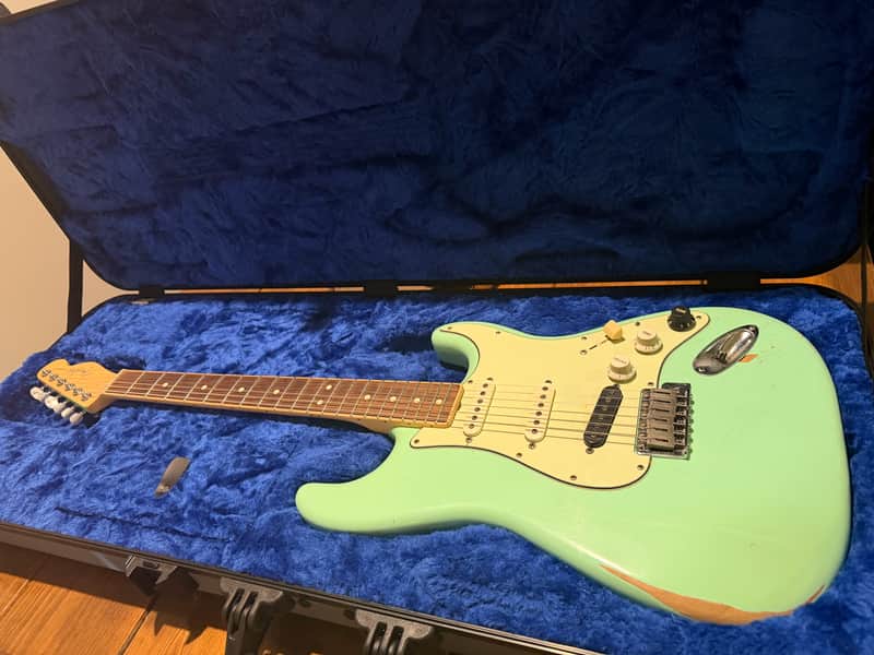 Fender Stratocaster 'Mischief Maker' Partscaster - Seafoam Green image 1