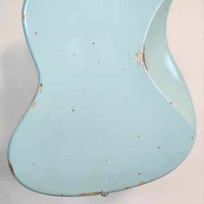 LsL Instruments Placerita, JM Style Offset Ash Body, 5A Maple Neck w/Rosewood FB, Sonic Blue, HSC image 14