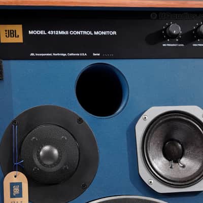 JBL 4312 MkII Monitor Speakers Pair – Walnut/Blue – Restored – 1-Year Warranty image 13