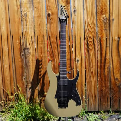 IBANEZ Prestige RGR5130 KM Khaki Metallic 6-String Electric Guitar w/ Hardshell Case image 2