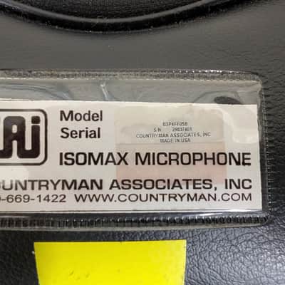 Countryman B3 Omni Lavalier Mic with XLR out - 1 image 1