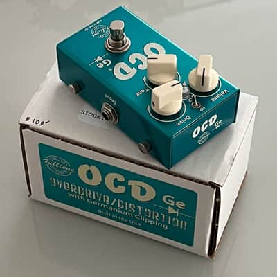 Fulltone Custom Shop OCD-GE Germanium Overdrive 2019 - Tahitian Teal image 4