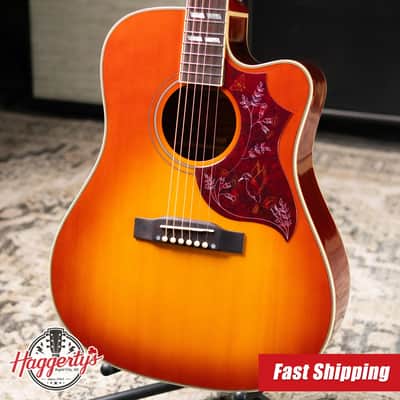Epiphone Hummingbird Standard EC Acoustic/Electric Guitar - Cherry Sunburst image 1