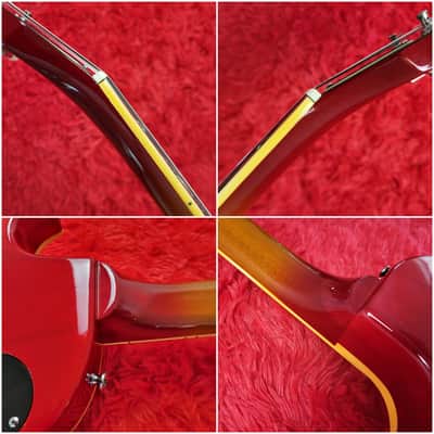 1984 Yamaha LP-400 Lord Player Les Paul Standard - Red Cherry Sunburst - All Original - Made In Japan - MIJ image 13