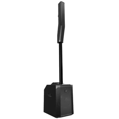 (2) Electro-Voice Evolve 50 Portable Column PA Systems with Handheld Wireless System and Covers Package image 5