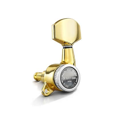 Gotoh Locking Tuners SG381-01 Gold MG-T 3+3 Extra Long Post 21.5mm – 07202GYTX-AEL