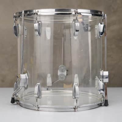 1976 Ludwig Vistalite Clear 5pc Drums #59091 image 16
